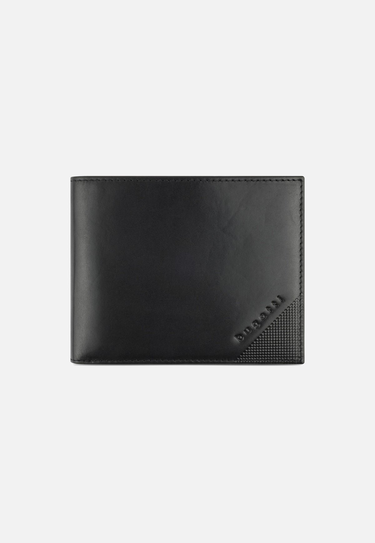 Bugatti Nobile Horizontal with Flap Schwarz Portemonnaie
