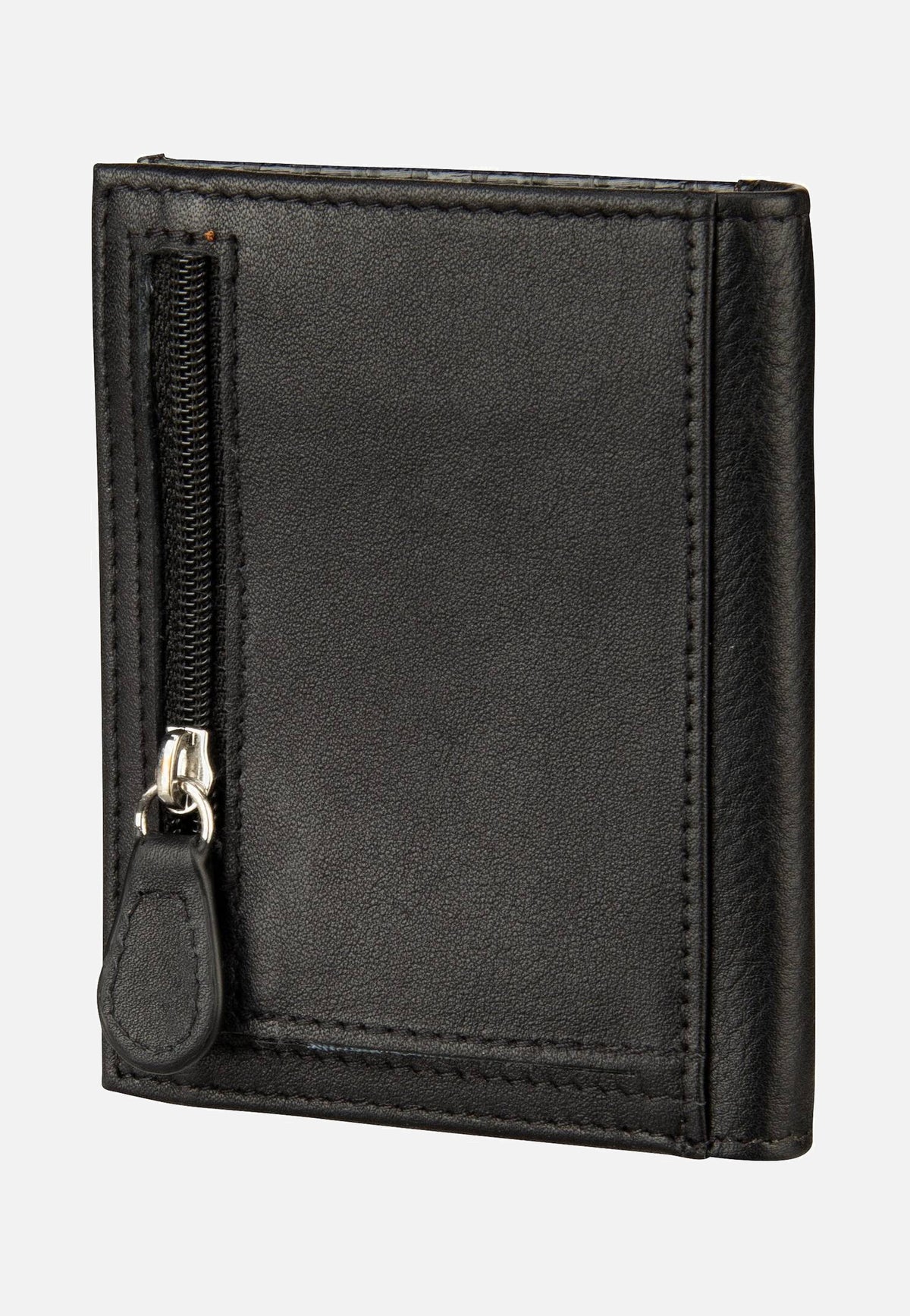 Bugatti Secure Slim Mini Zip Special 1485C Schwarz Portemonnaie