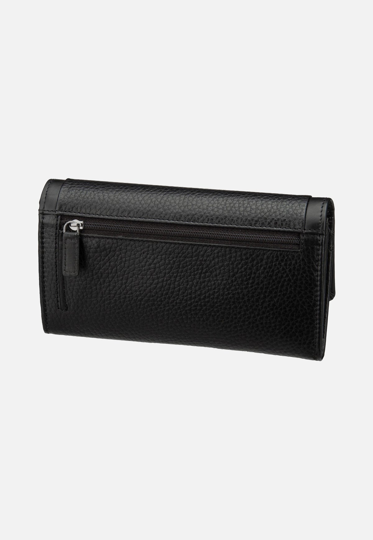 Bugatti Sina Ladies Long With Flap Schwarz Portemonnaie