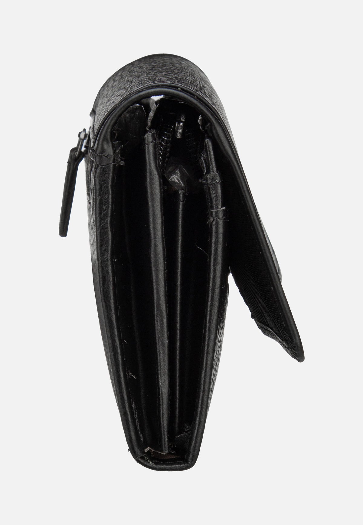 Bugatti Sina Ladies Long With Flap Schwarz Portemonnaie