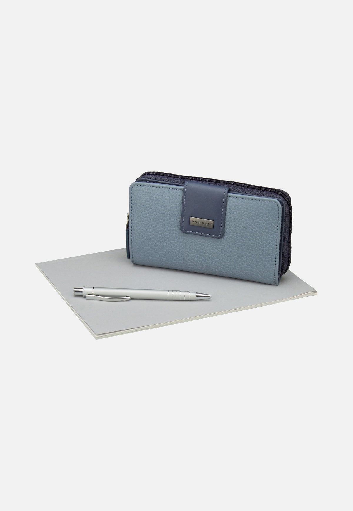 Bugatti Sina Ladies Zip I Denim Portemonnaie
