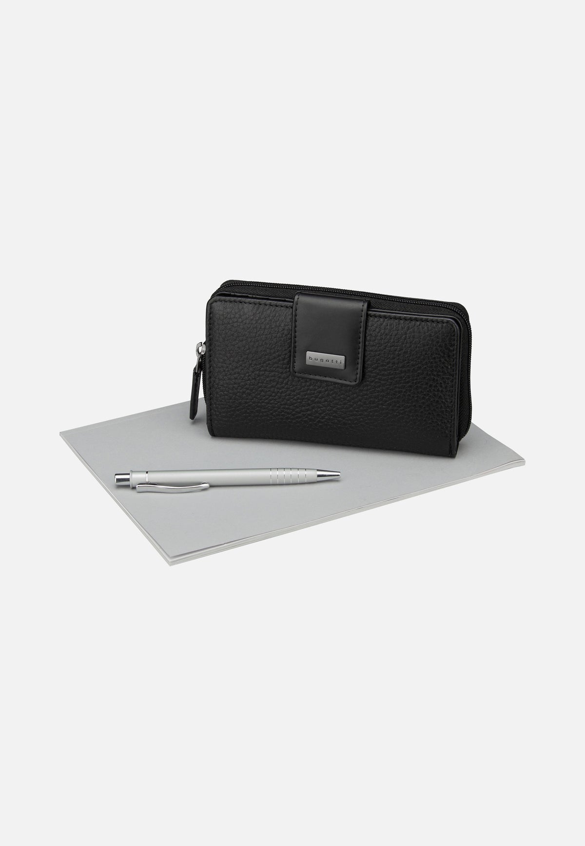 Bugatti Sina Ladies Zip I Schwarz Portemonnaie