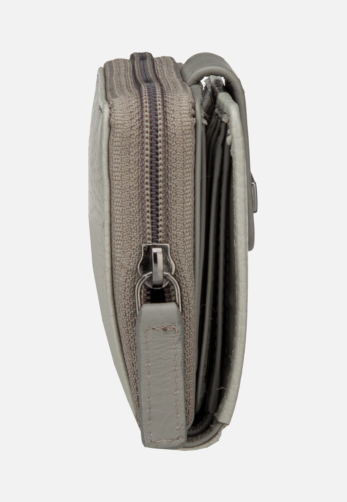 Bugatti Sina Ladies Zip II Hellgrau Portemonnaie
