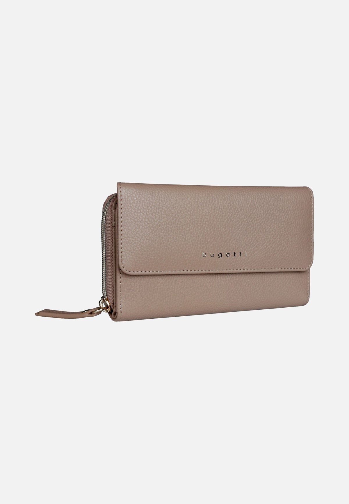 Bugatti Emilia Ladies Long Wallet With Flap Sand Portemonnaie