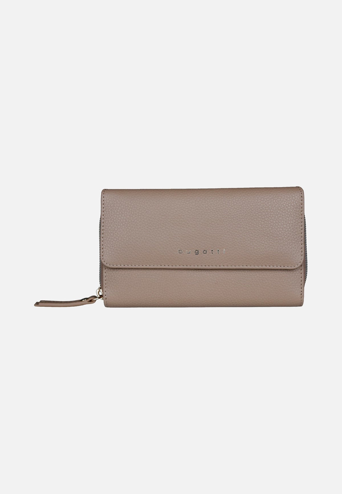 Bugatti Emilia Ladies Long Wallet With Flap Sand Portemonnaie