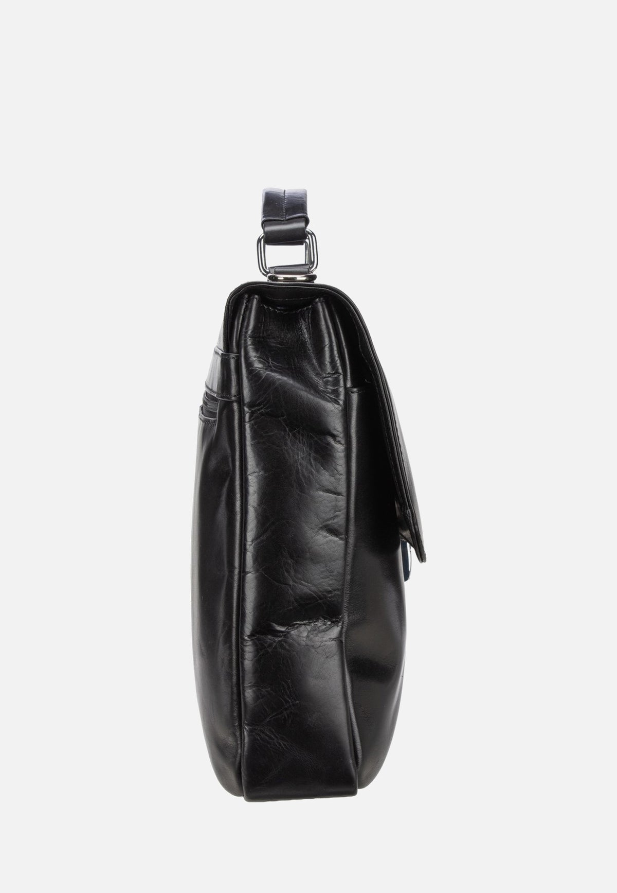 Bugatti Romano Briefcase Small Black Aktentasche