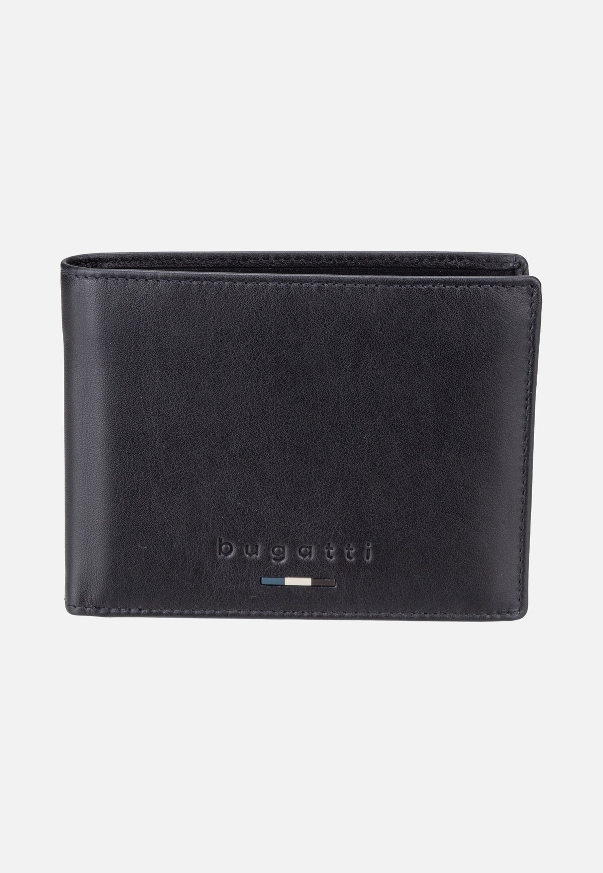 Bugatti Romeo Airtag Wallet With Flap Black Wallet