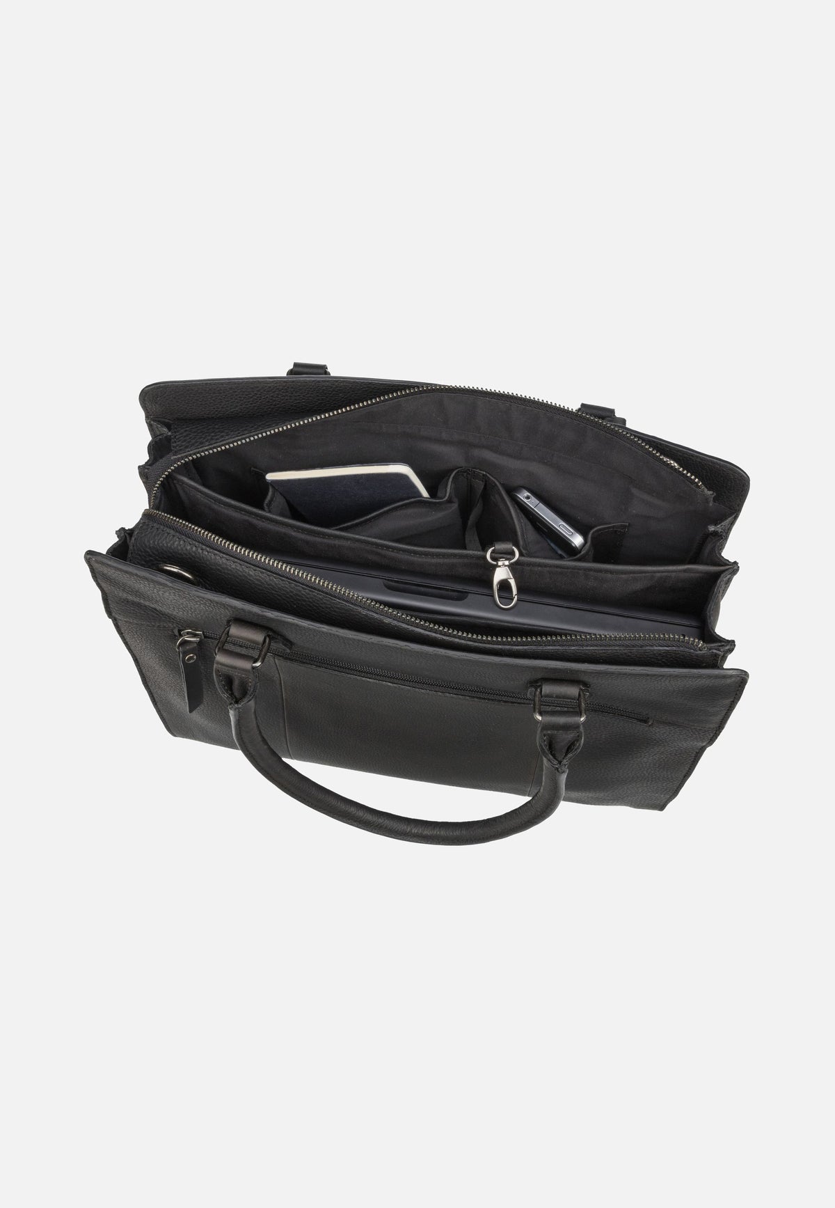 Burkely Antique Avery Handbag M 14'' 7001 Black Aktentasche