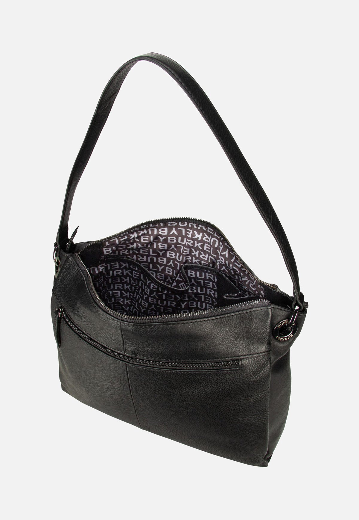Burkely Radiant Raeven 1001007 Bonfire Black Hobo Bag