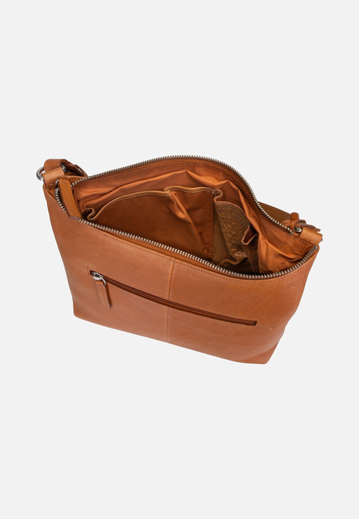 Burkely Soft Skylar 1000337 Cognac Hobo Bag