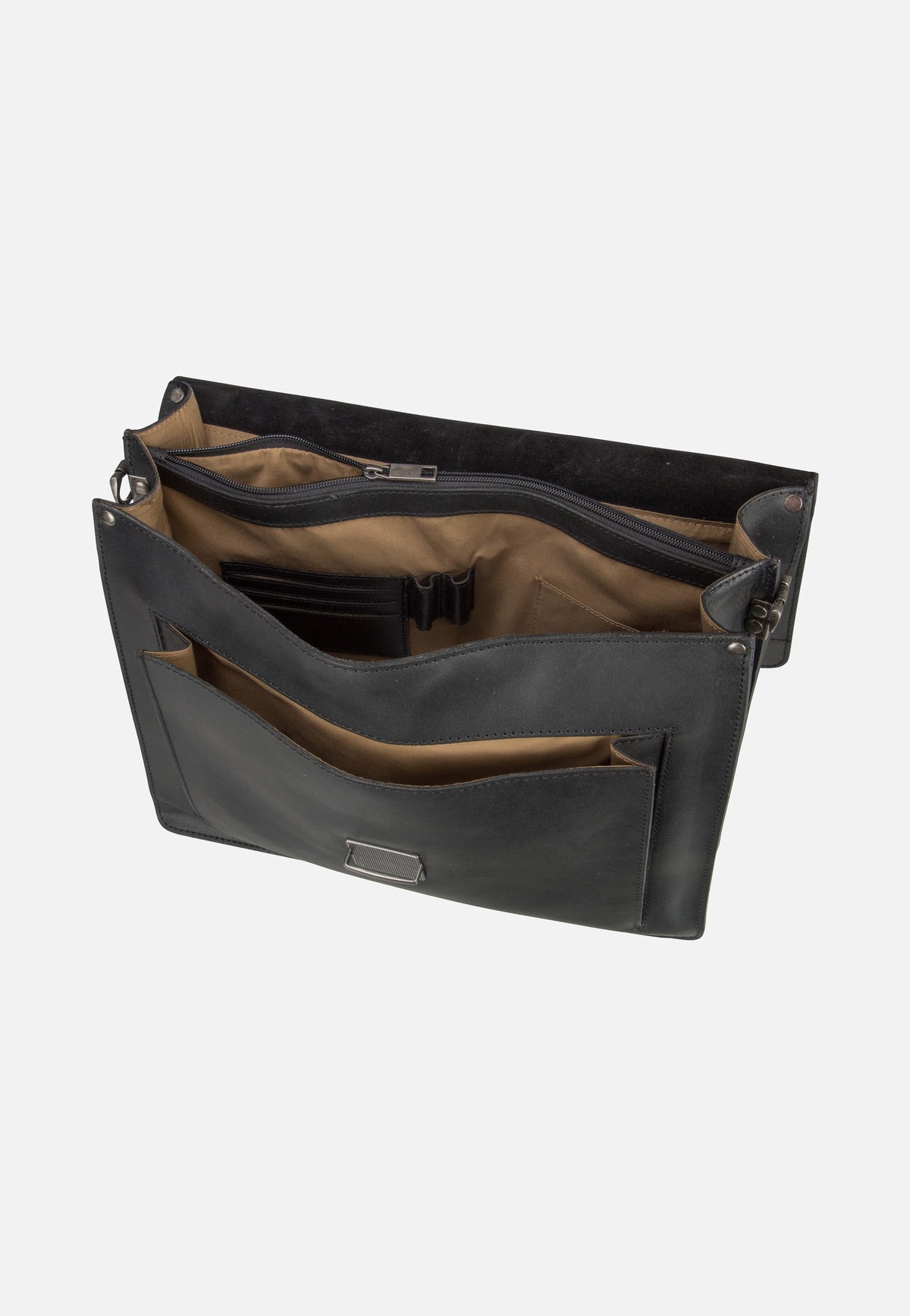 Burkely Vintage Scott Briefcase 6378 Black Aktentasche