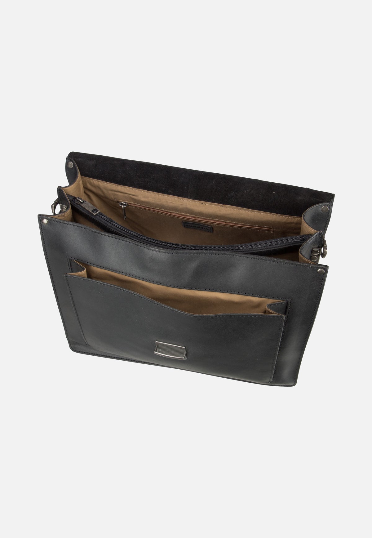 Burkely Vintage Scott Briefcase 6378 Black Aktentasche