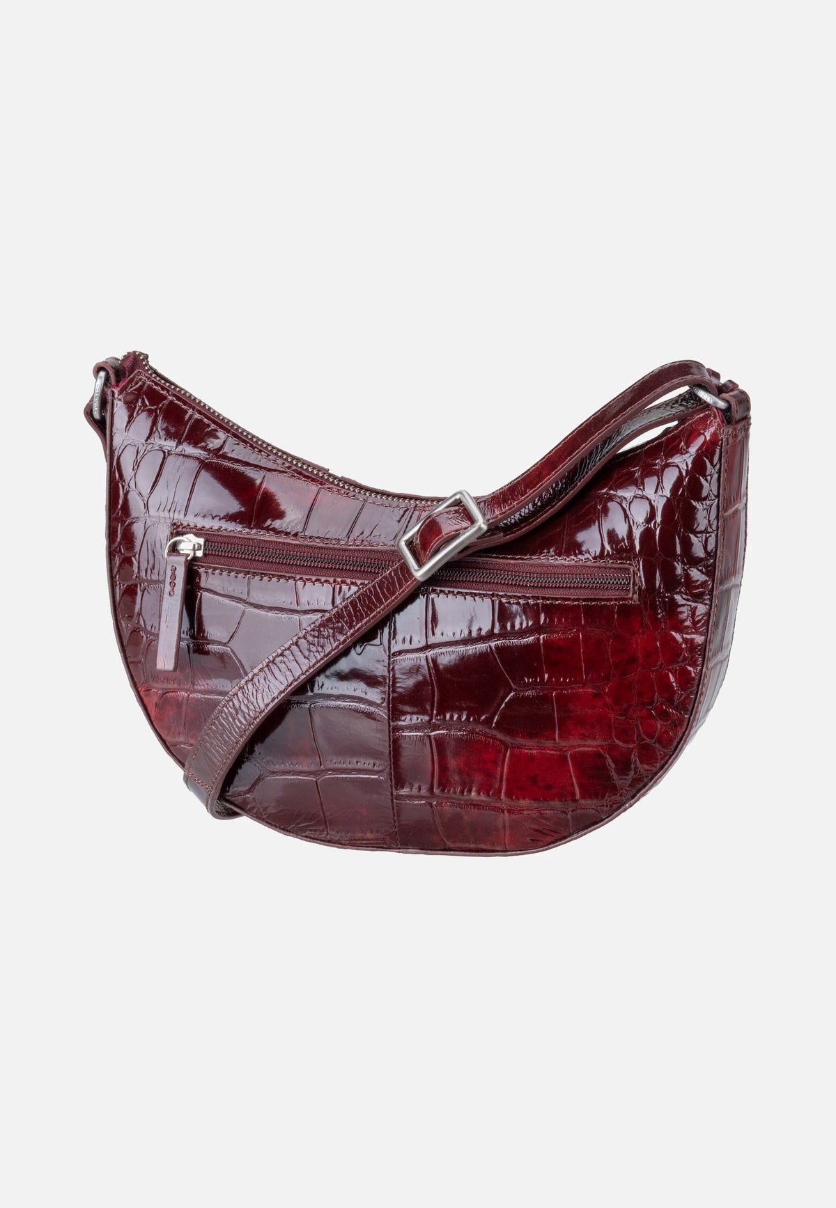Burkely Cool Colbie 1000863 Burgundy Patent Crossbody Bag