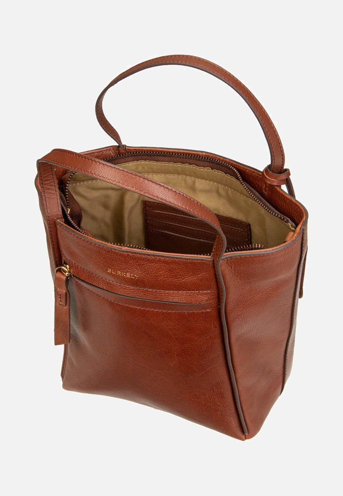 Burkely Fine Florence 1001702 Chestnut Henkeltasche