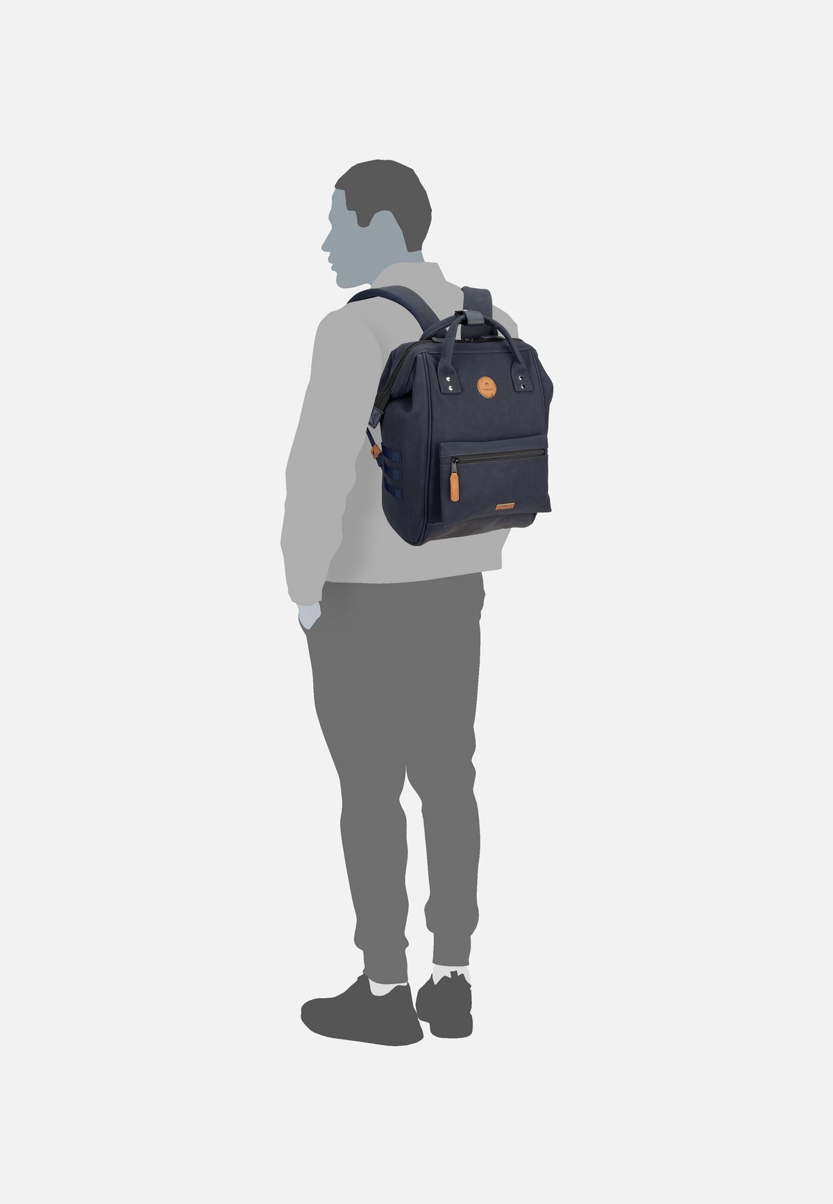 Cabaia Adventurer Vegan Nubuck Medium Zürich Rucksack