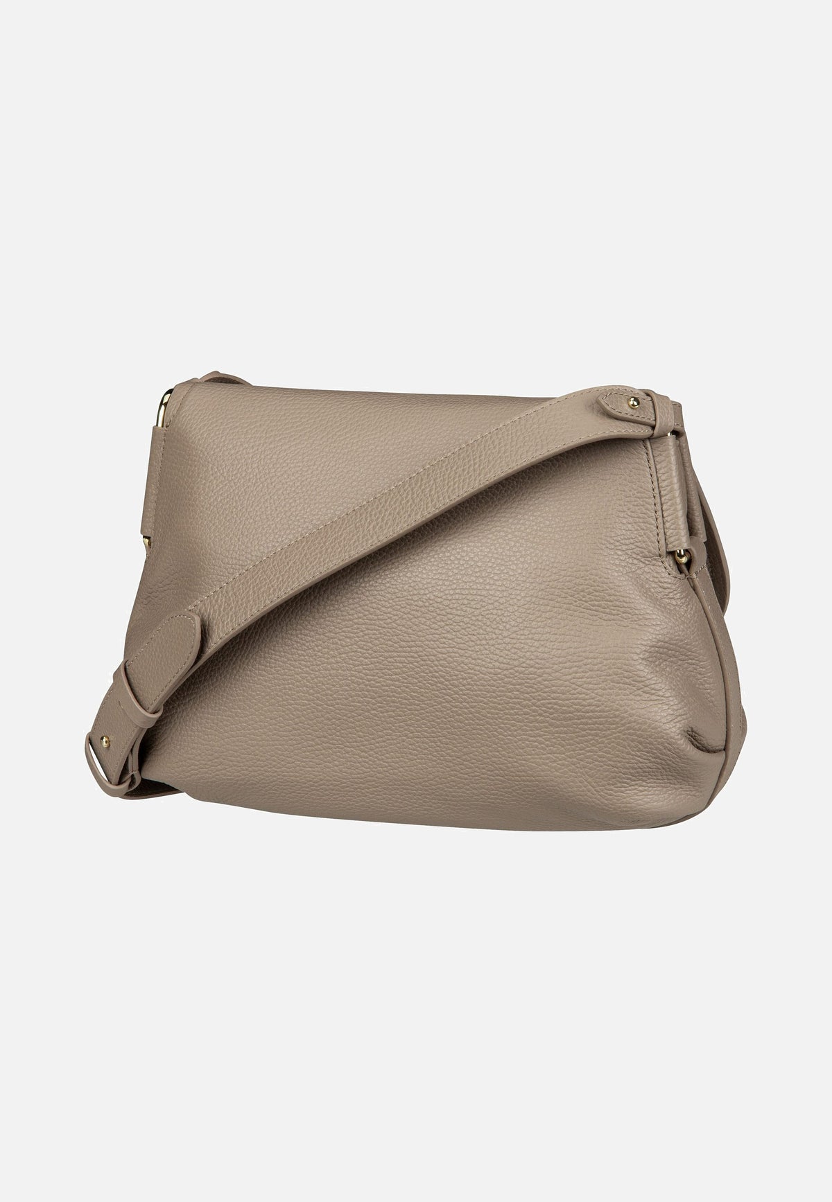 Coccinelle Rebekka 1501 Warm Taupe Saddle Bag