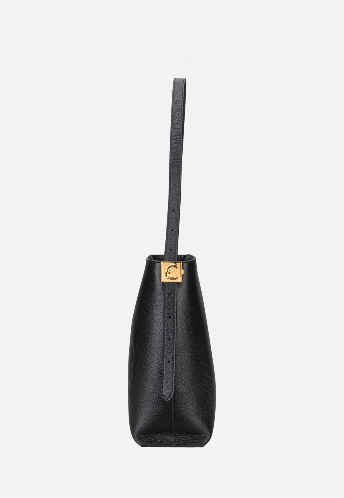 Coccinelle C-Me Lock 1302 Noir Hobo Bag