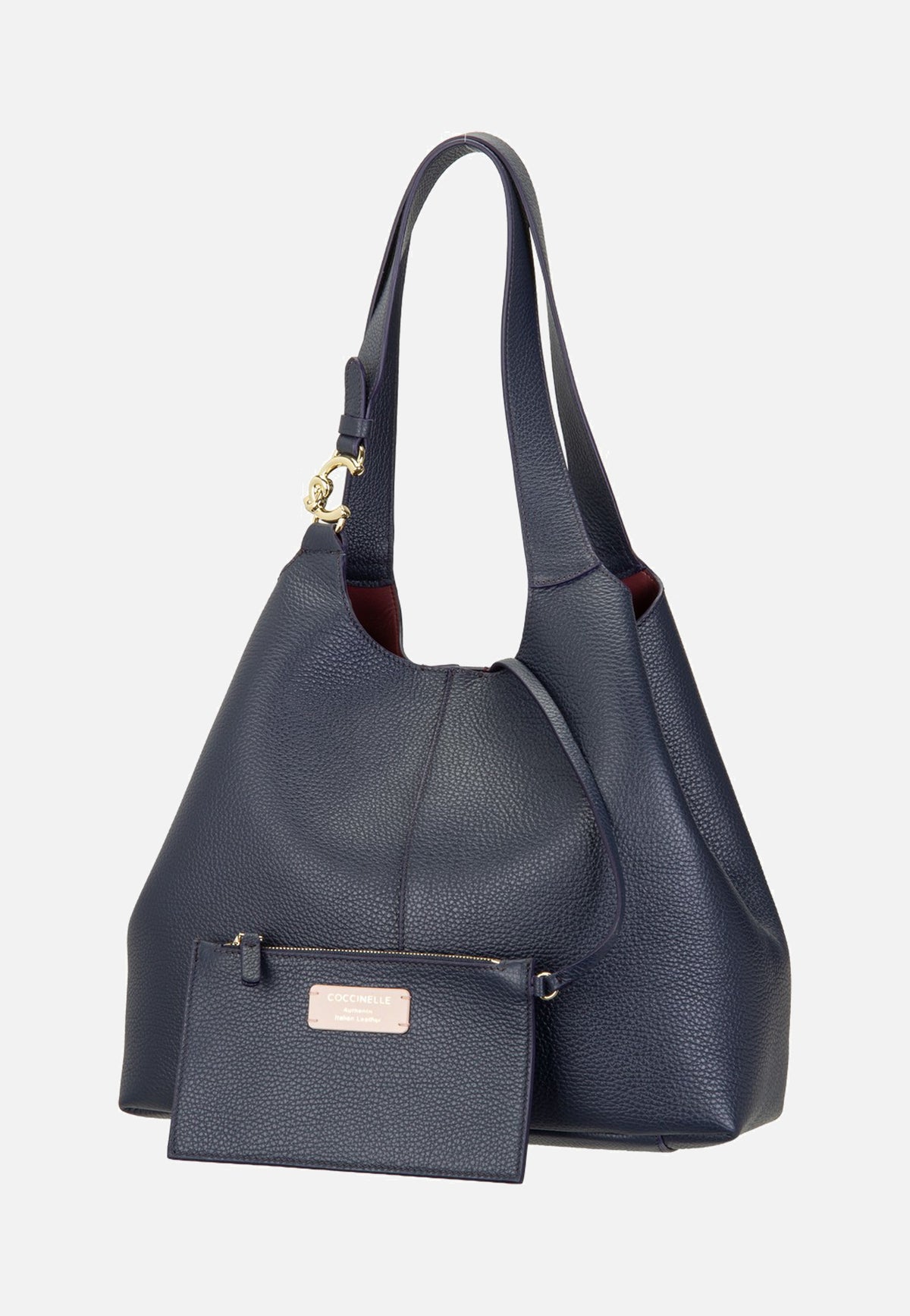 Coccinelle C-Easy 1101 Midnight Blue Hobo Bag
