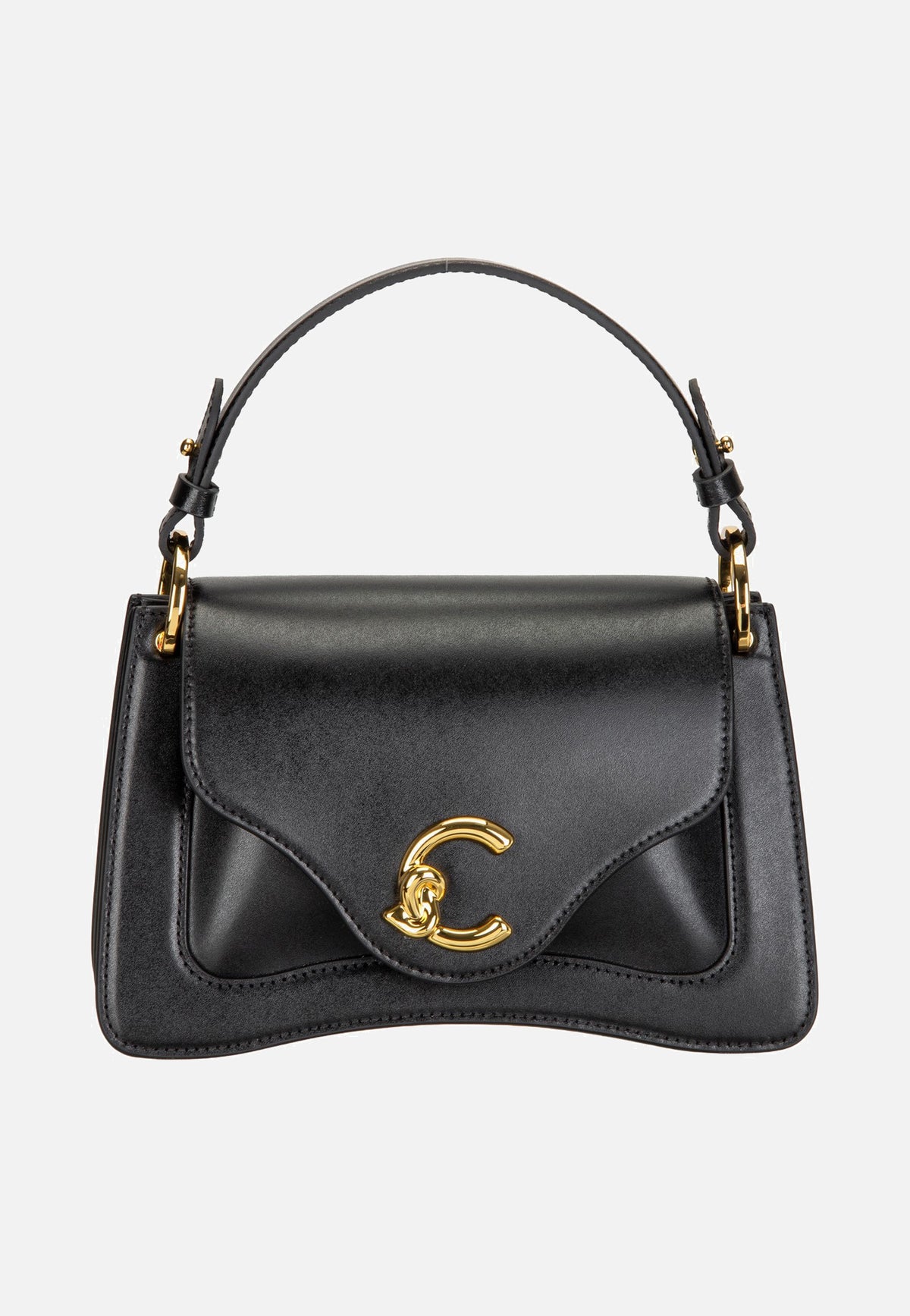 Coccinelle C-Me Calf 1802 Noir Henkeltasche