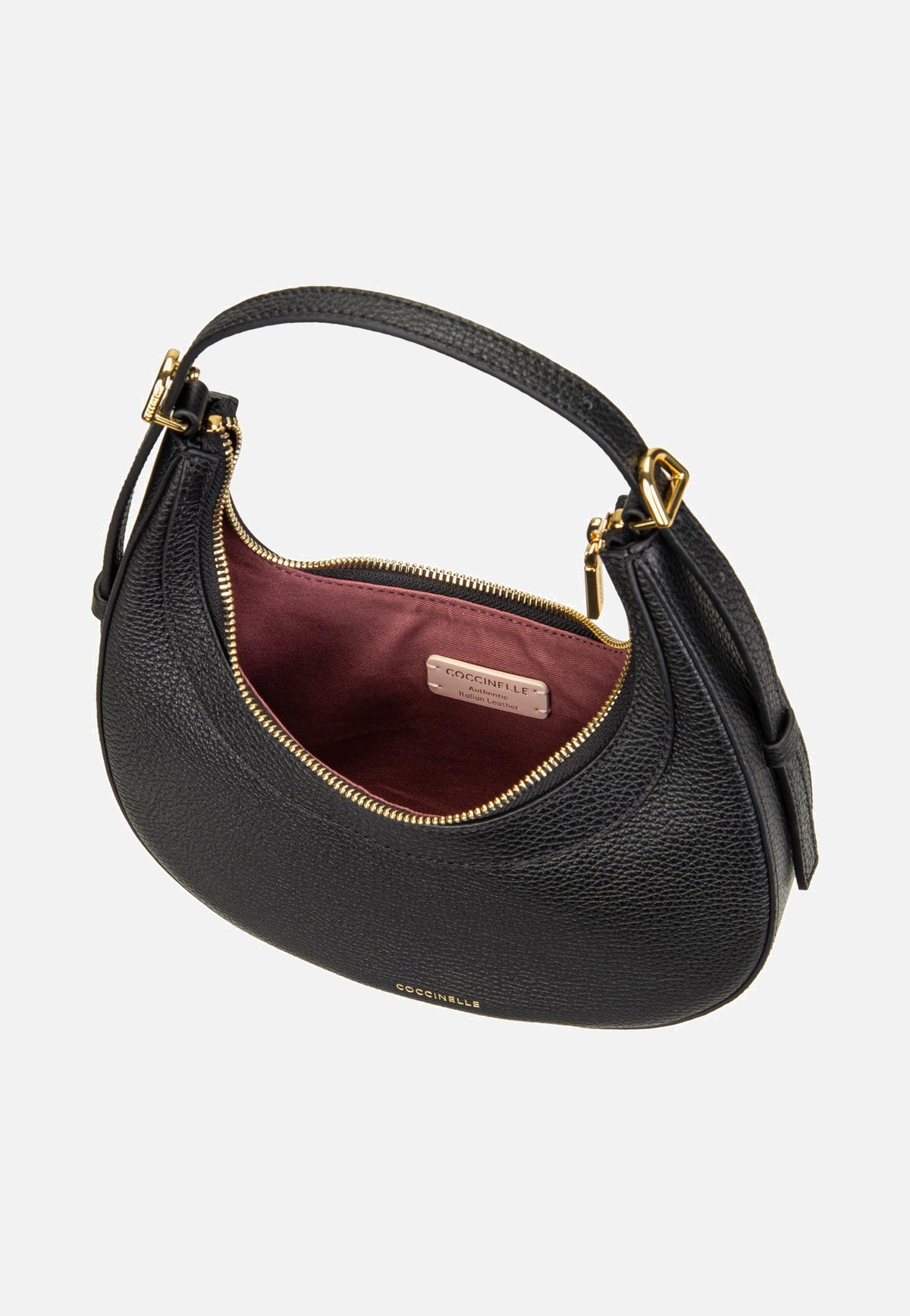 Coccinelle Whisper 5301 Noir Hobo Bag