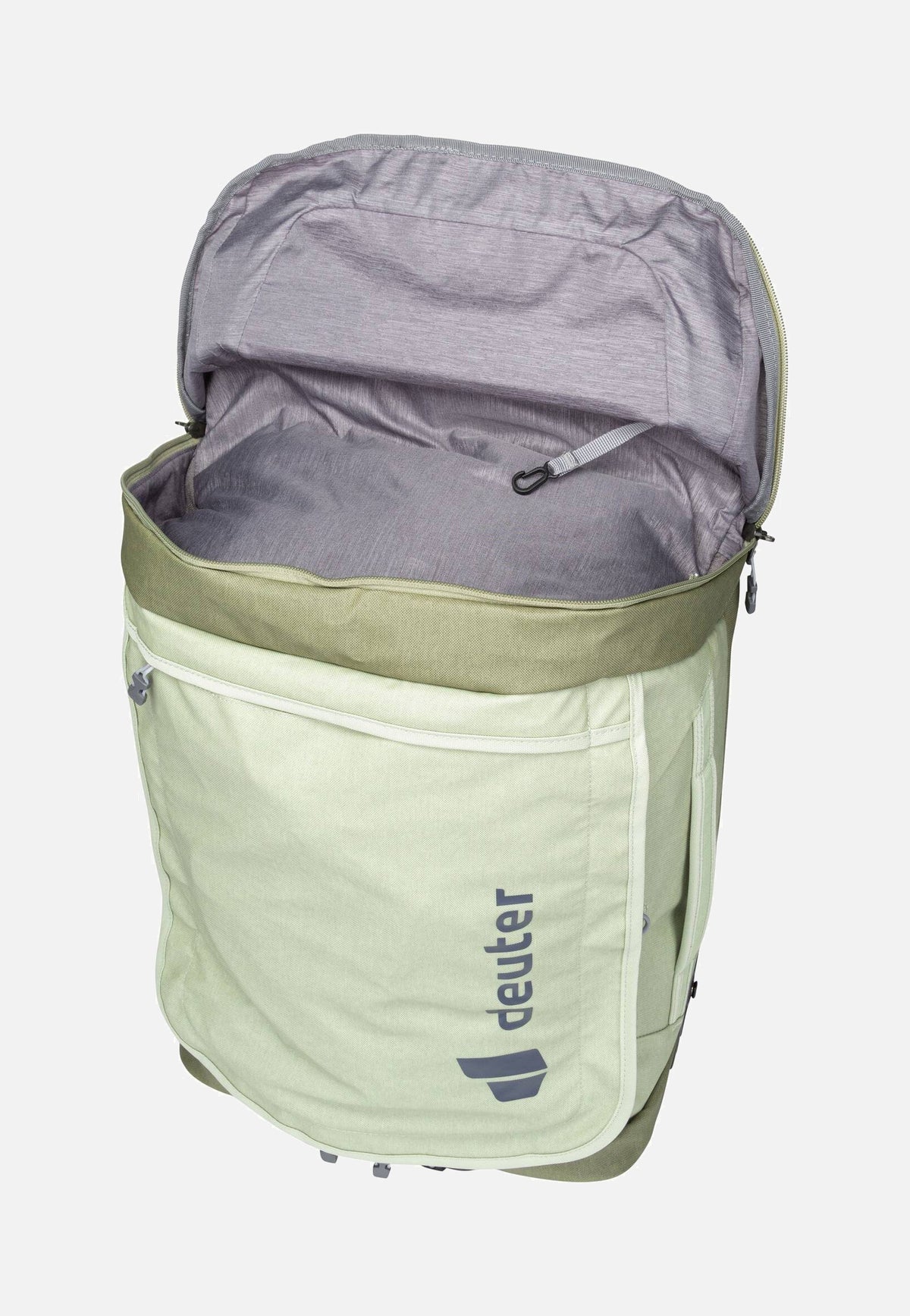 Deuter Duffel Pro Movo 36 Mineral/grove Reisetasche mit Rollen