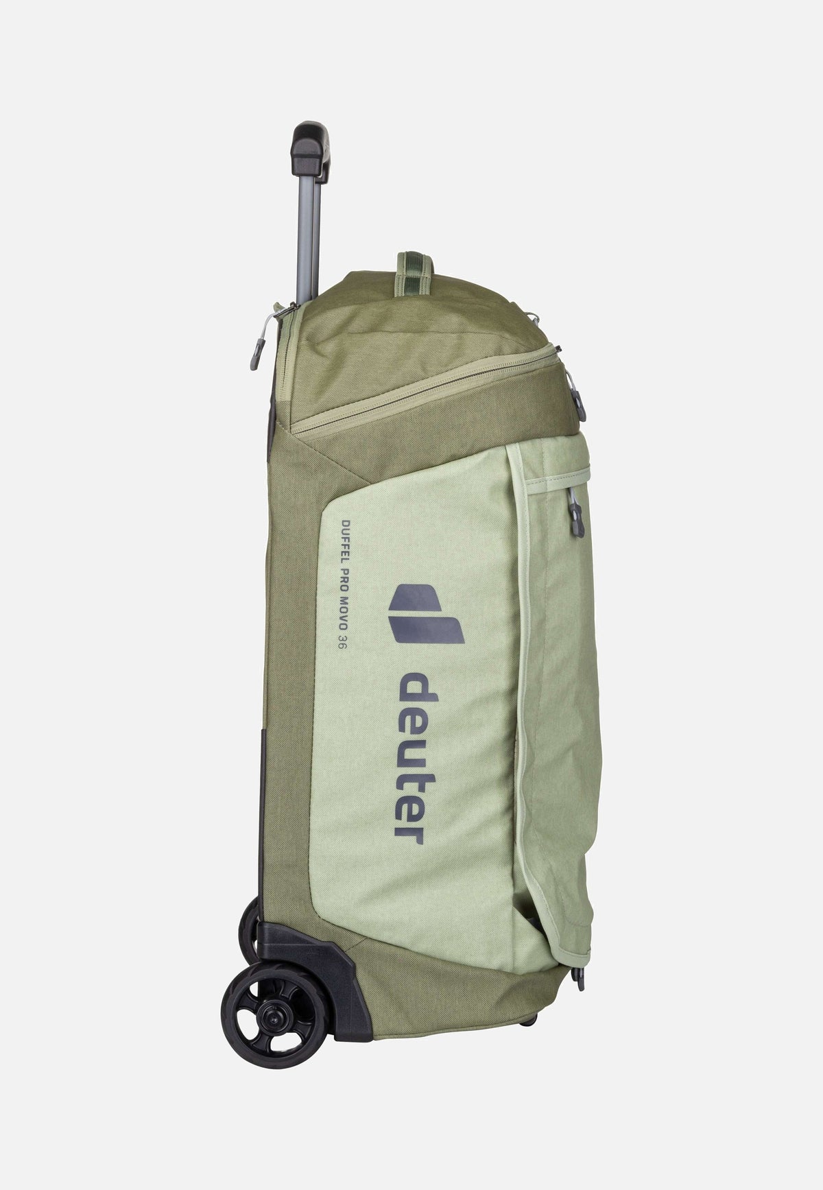 Deuter Duffel Pro Movo 36 Mineral/grove Reisetasche mit Rollen