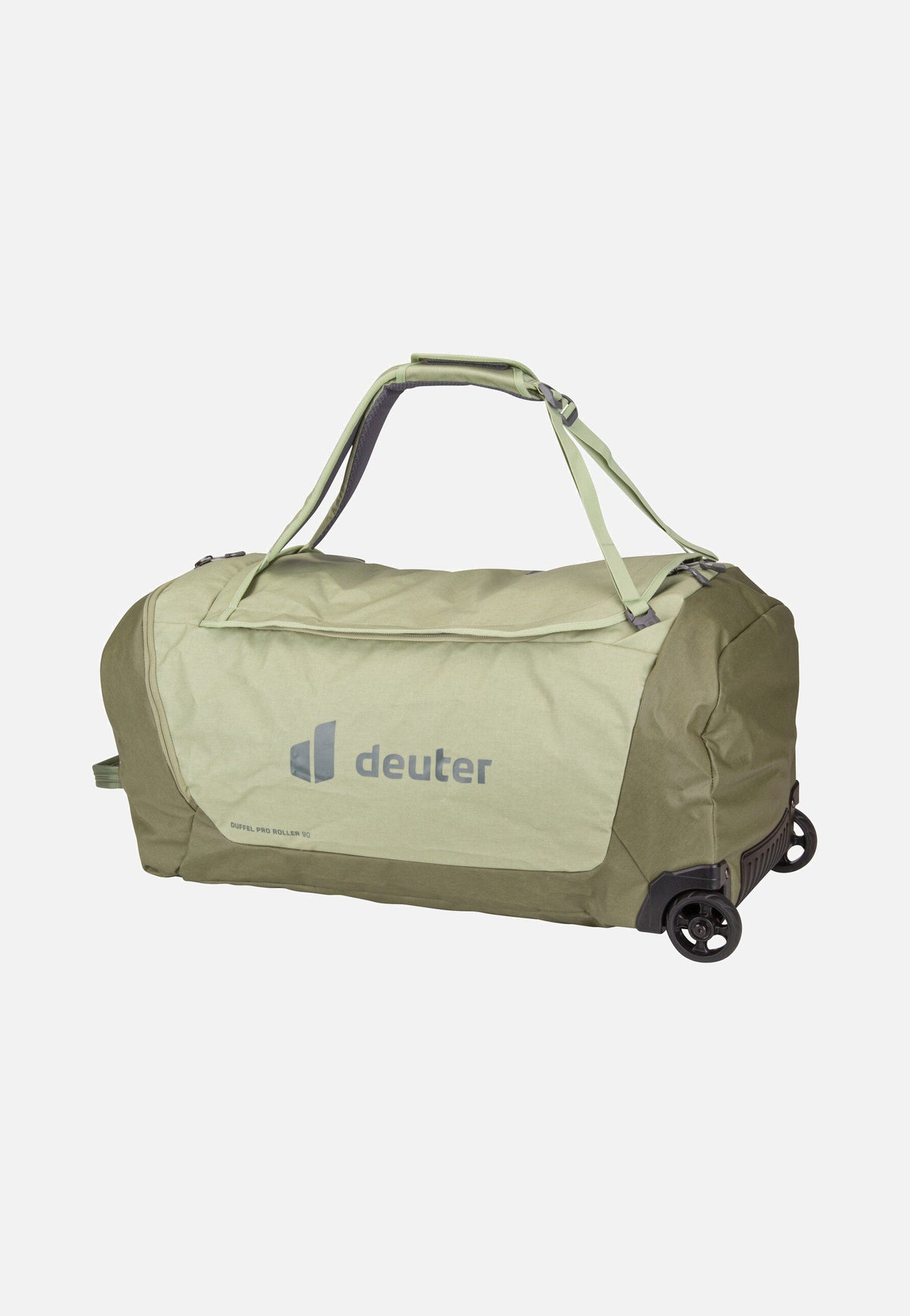 Deuter Duffel Pro Roller 90 Mineral/Grove Reisetasche mit Rollen