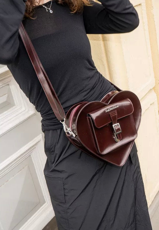 Dr. Martens Heart Cherry Red Oxford Tasche