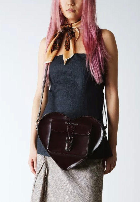 Dr. Martens Heart Cherry Red Oxford Tasche