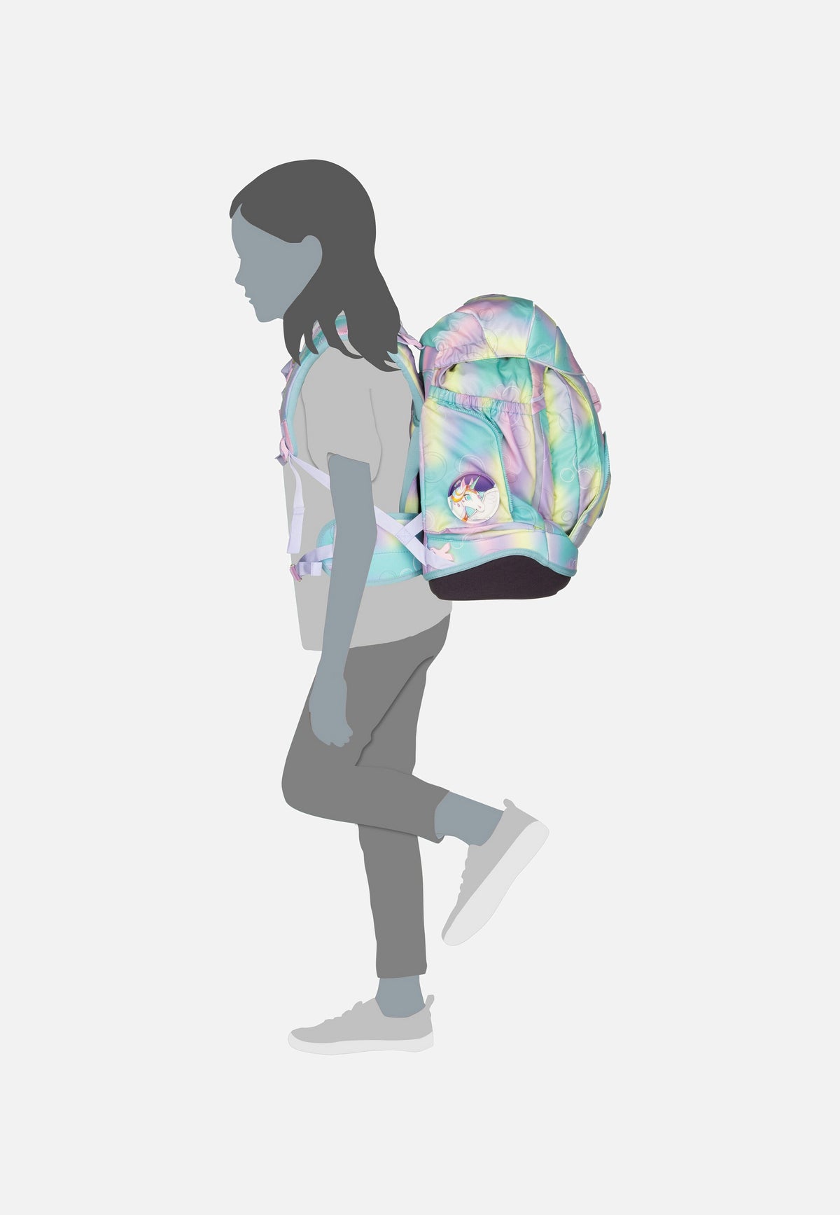 ergobag maxi Set GLOW KoBärnikus Schulranzen