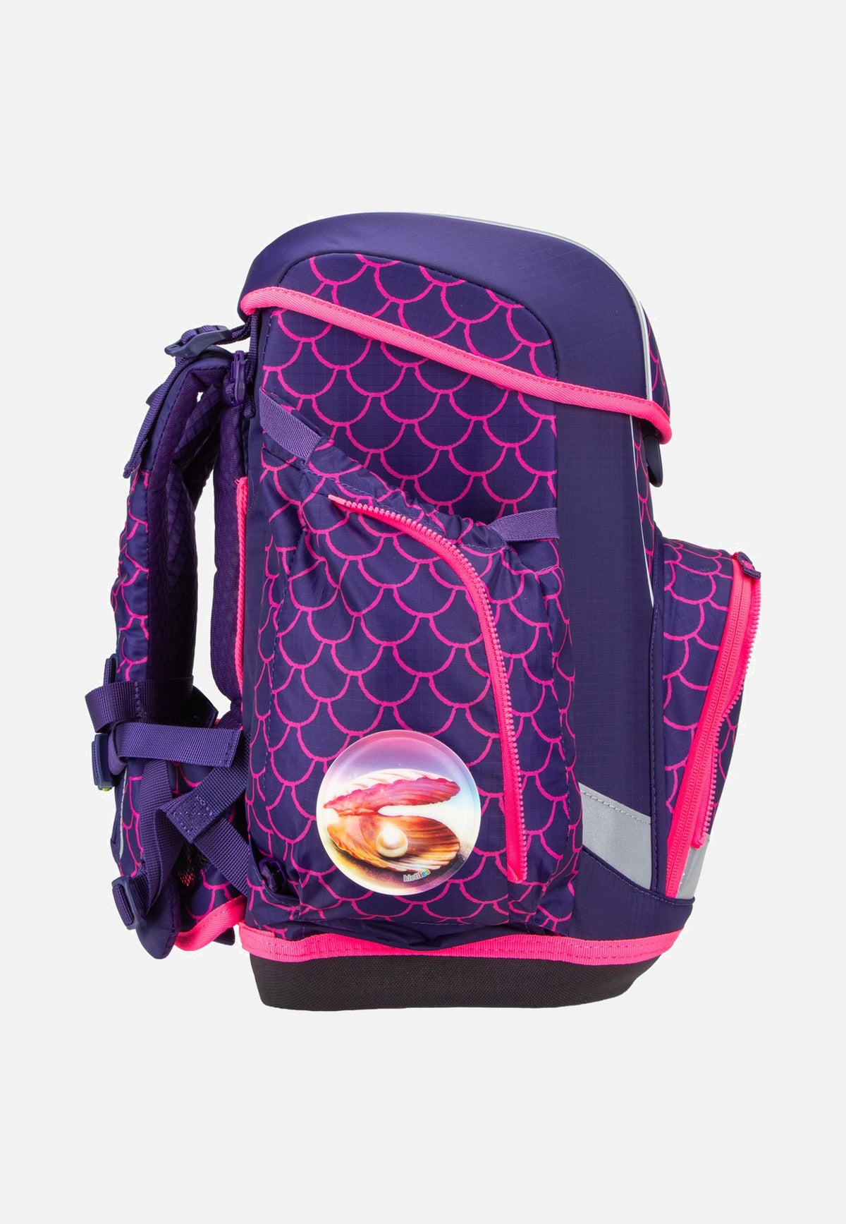 ergobag cubo light Set COLOR FLASH PerlentauchBär Schulranzen