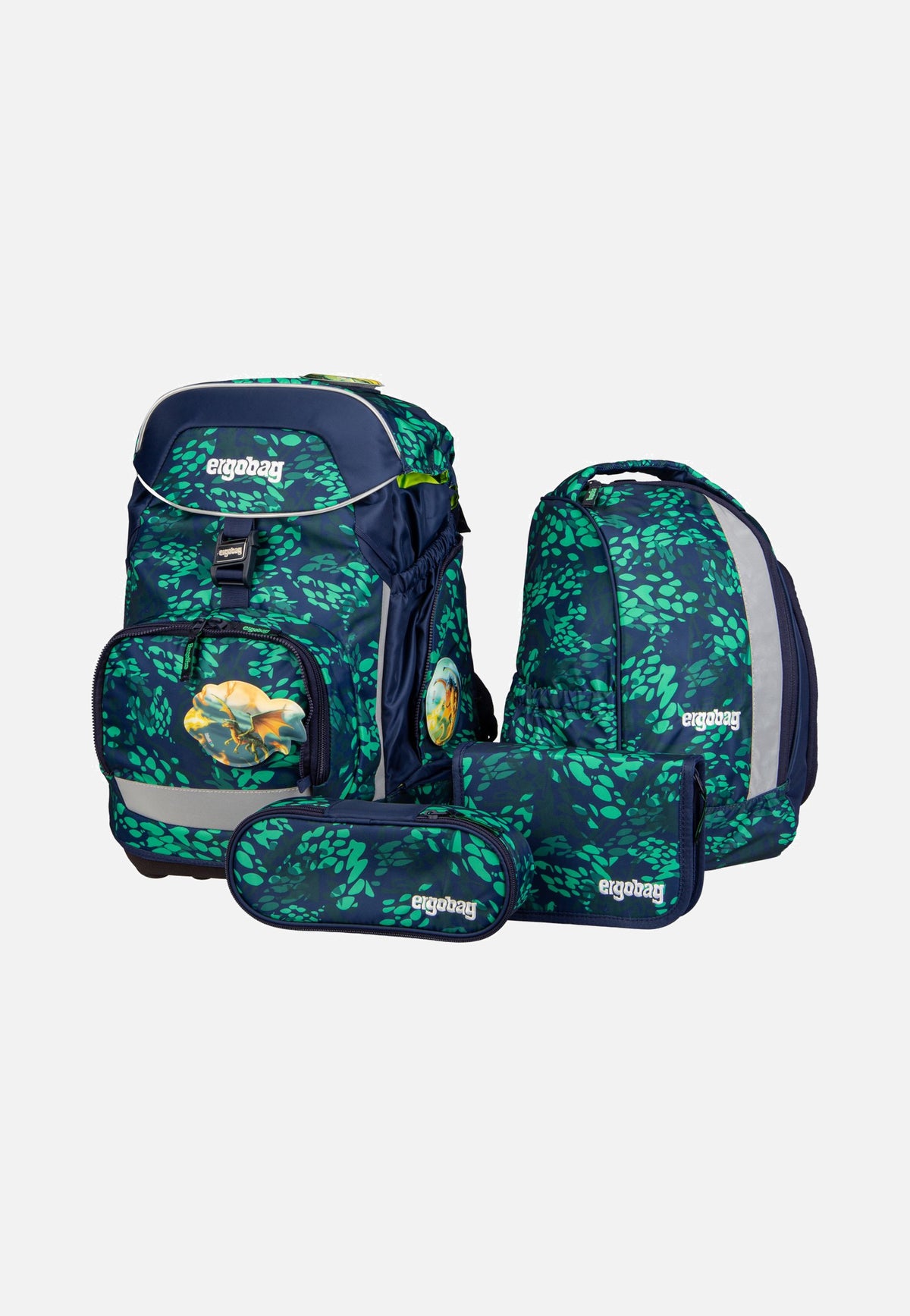 ergobag pack Set DrachenbezwingBär Schulranzen