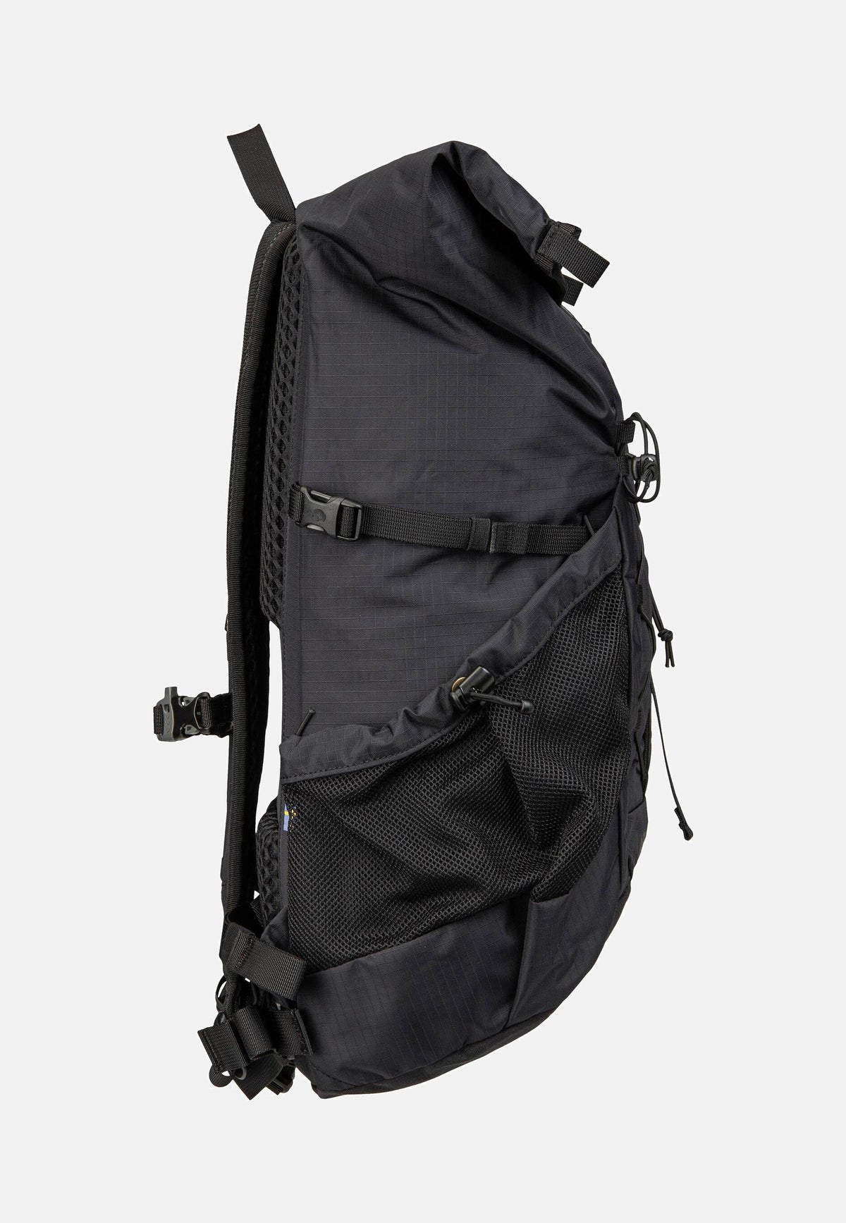 Fjällräven Abisko Hike Foldsack Black Rolltop Rucksack