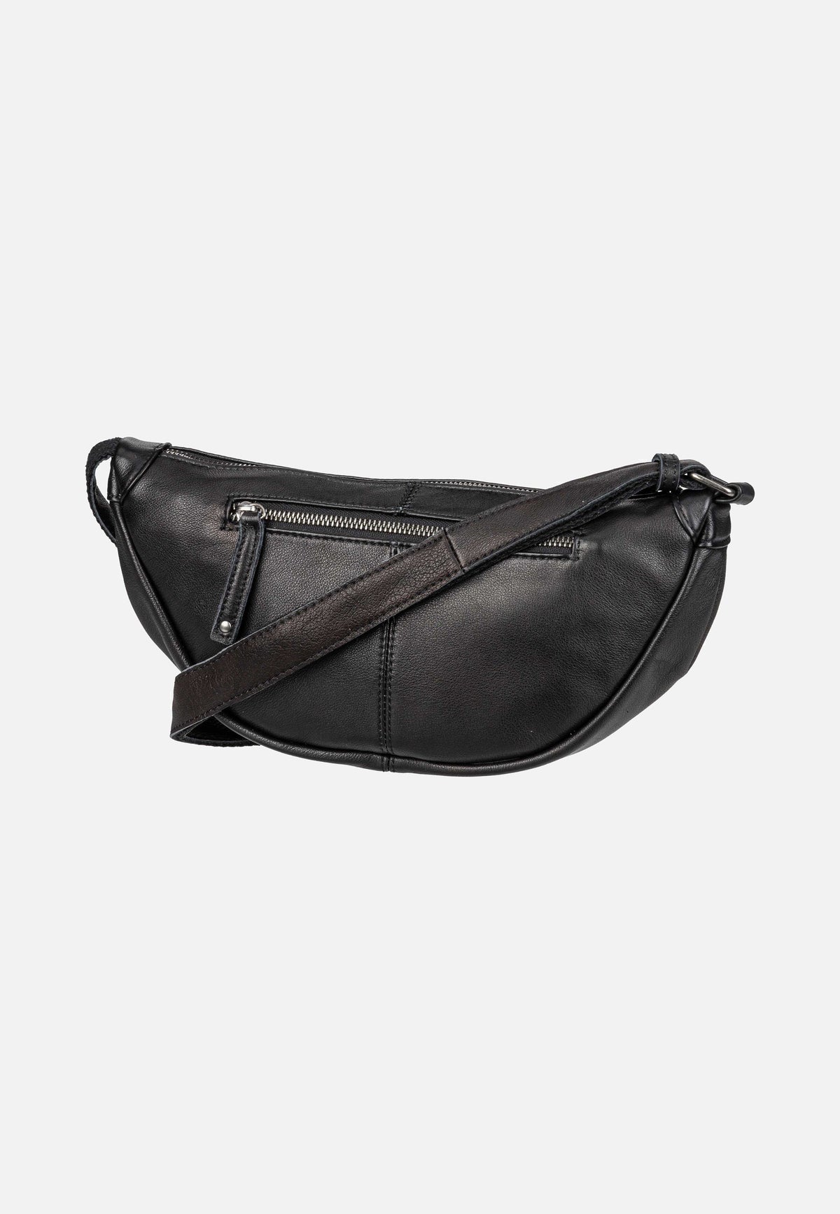 Fredsbruder Layer Halfmoon 3768 Black Sling Bag