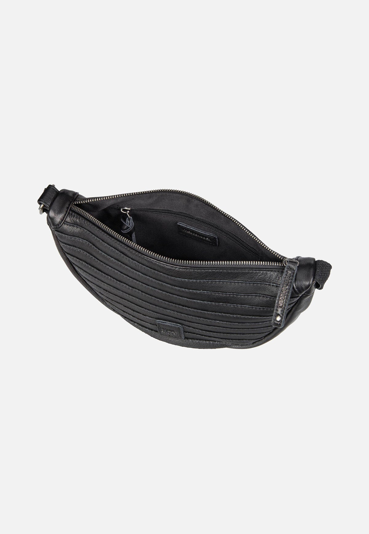 Fredsbruder Layer Halfmoon 3768 Black Sling Bag