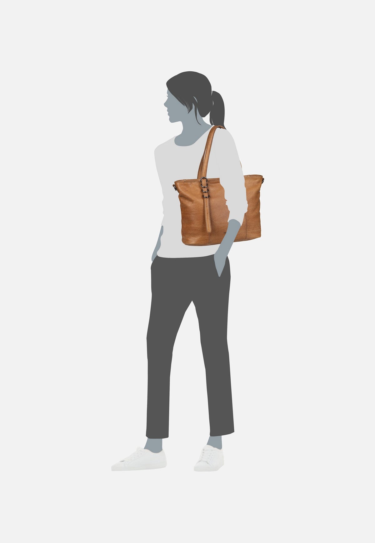 Fredsbruder Ride Easy 3775 Caramel Schultertasche