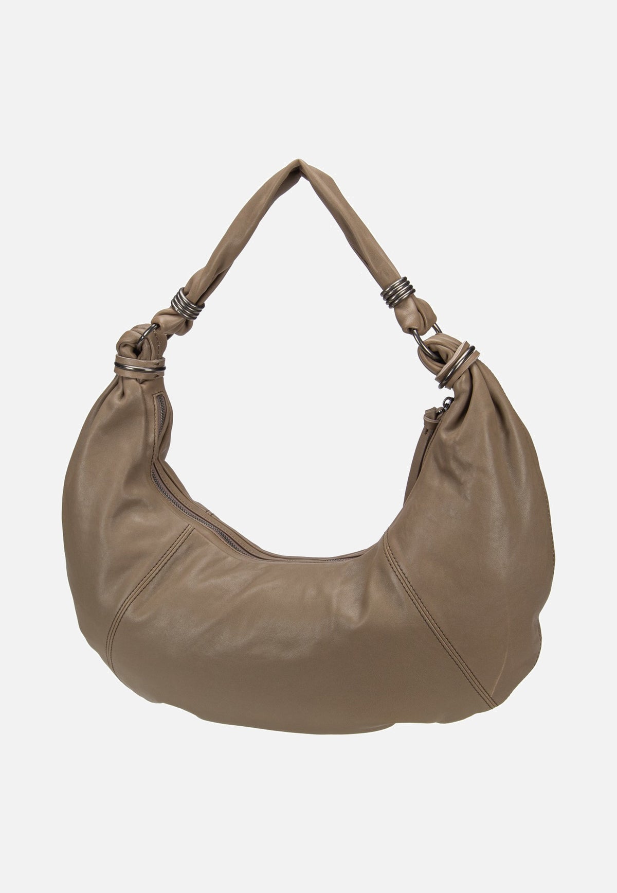 Fredsbruder Always With You Big Hobo Muddy Khaki Hobo Bag