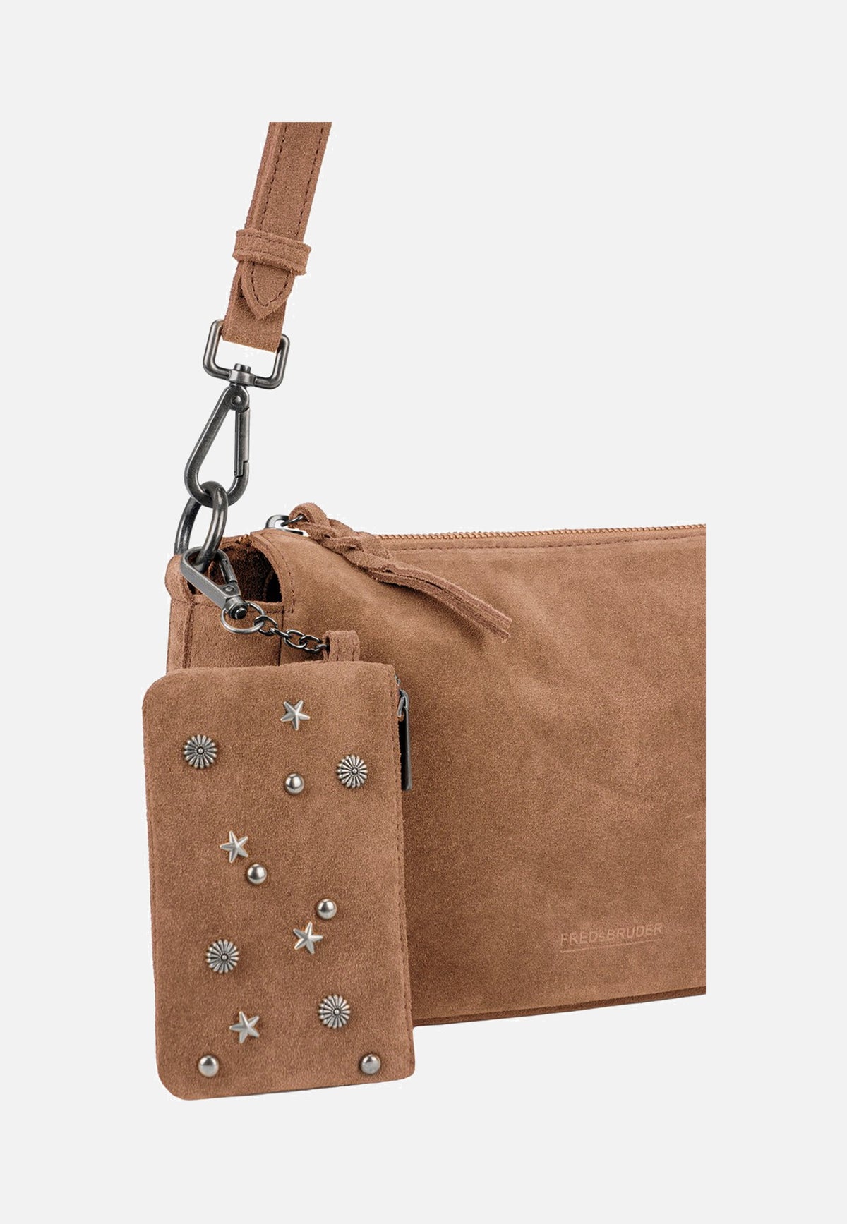 Fredsbruder Studs & Calm Crossbag Dark Sand Crossbody Bag
