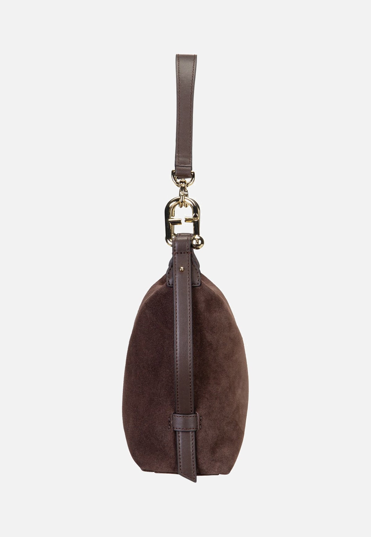 Furla Tonie Mini Toni Cioccolato Hobo Bag