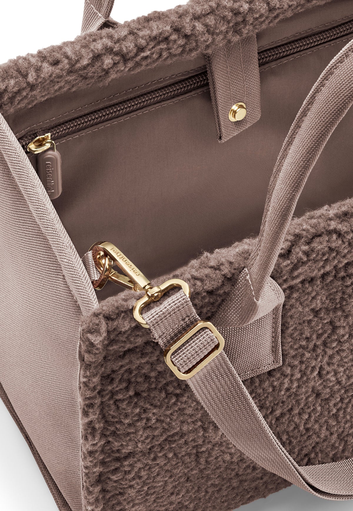reisenthel Daily Shopper XS Teddy Chocolate Tote Bag