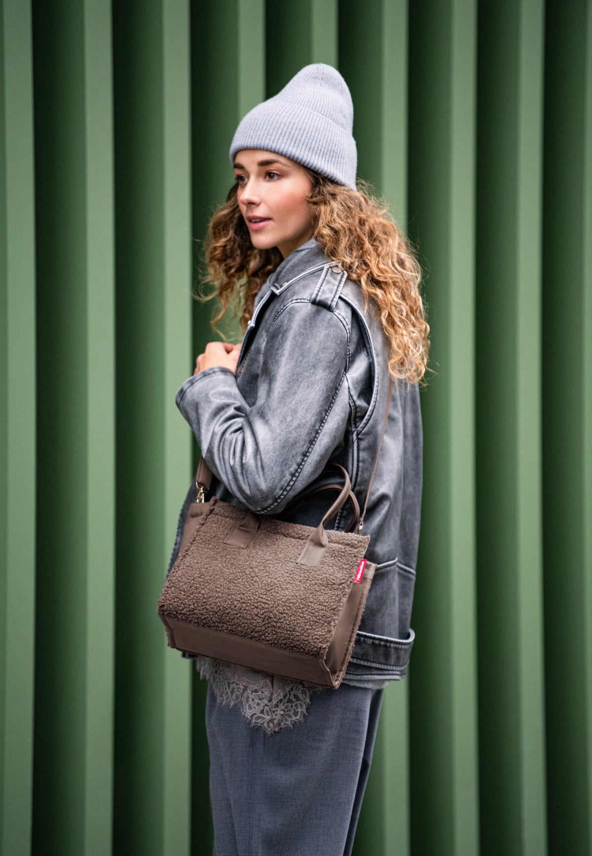 reisenthel Daily Shopper XS Teddy Chocolate Tote Bag