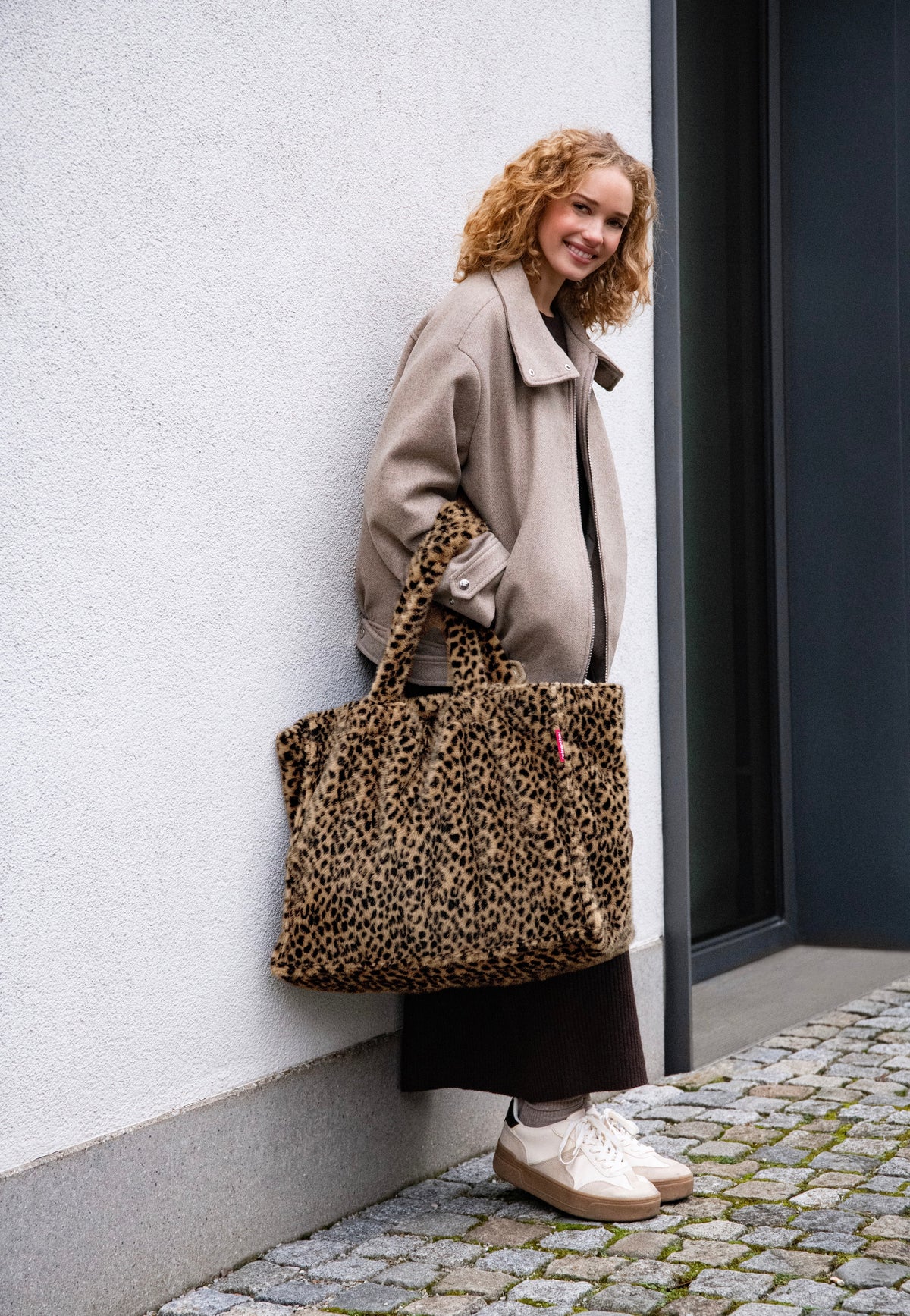 reisenthel Softshopper Leo Fake Fur Shopper