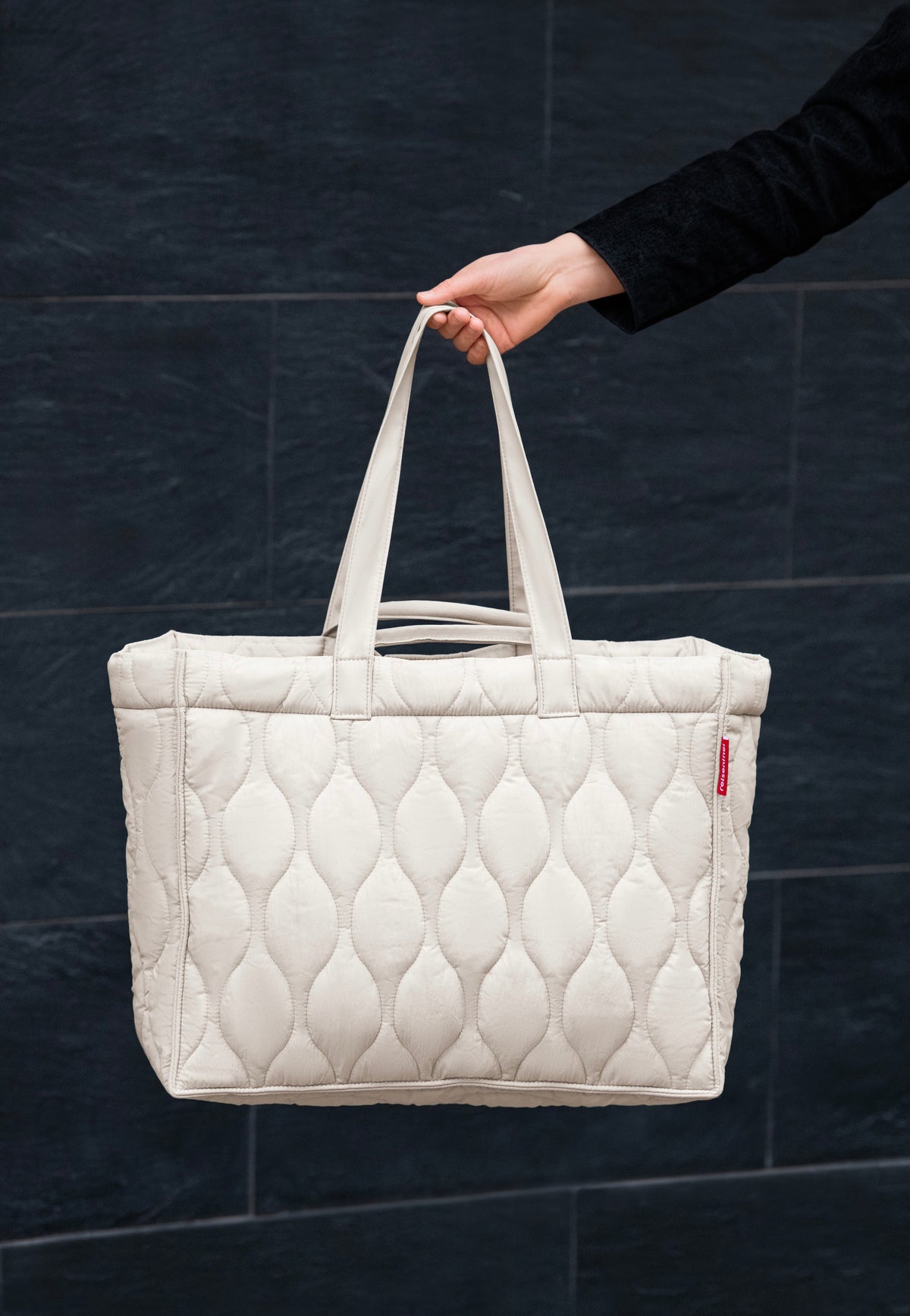reisenthel Softshopper Puffer Stone Shopper