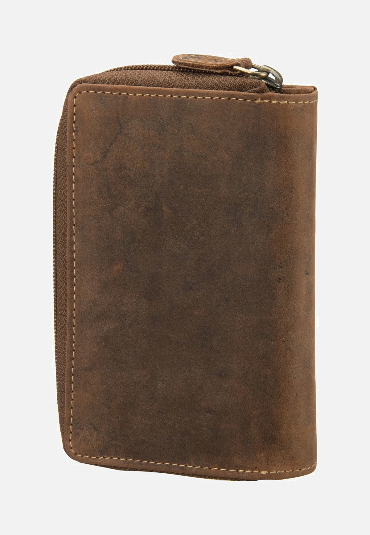 Greenburry Vintage Sattelbraun Portemonnaie