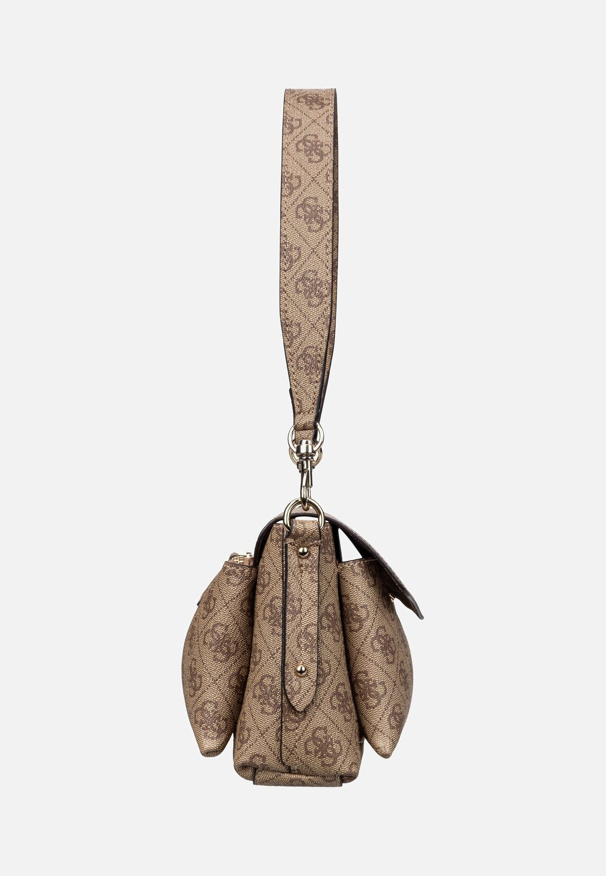 Guess Brenton Flap Logo 48190 Latte Schultertasche