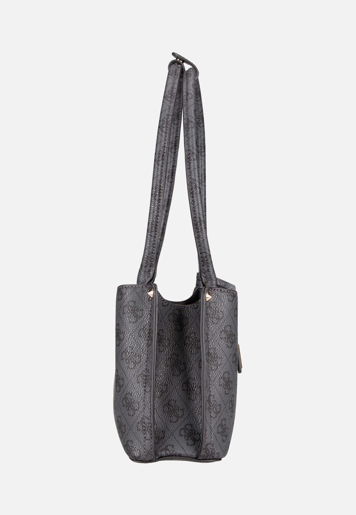 Guess Meridian 2 Shoulder SAT 74090 Coal Logo Schultertasche