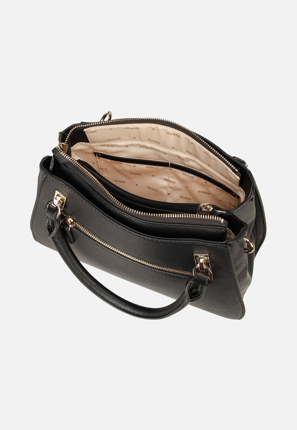 Guess Noelle II Luxury SAT 72070 Black Henkeltasche