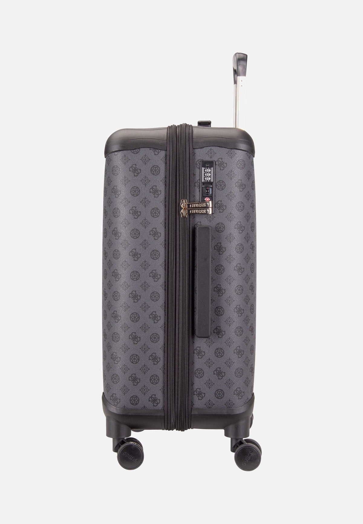Guess Wilder 22 in 8-Wheeler Logo Charcoal Koffer