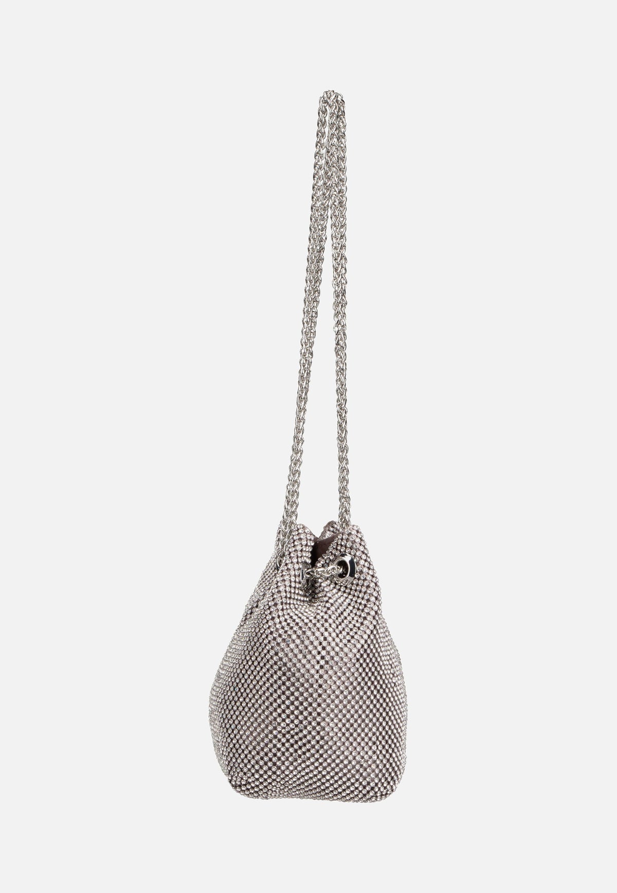 Guess Zalina Pouch 50750 Silver Evening Bag
