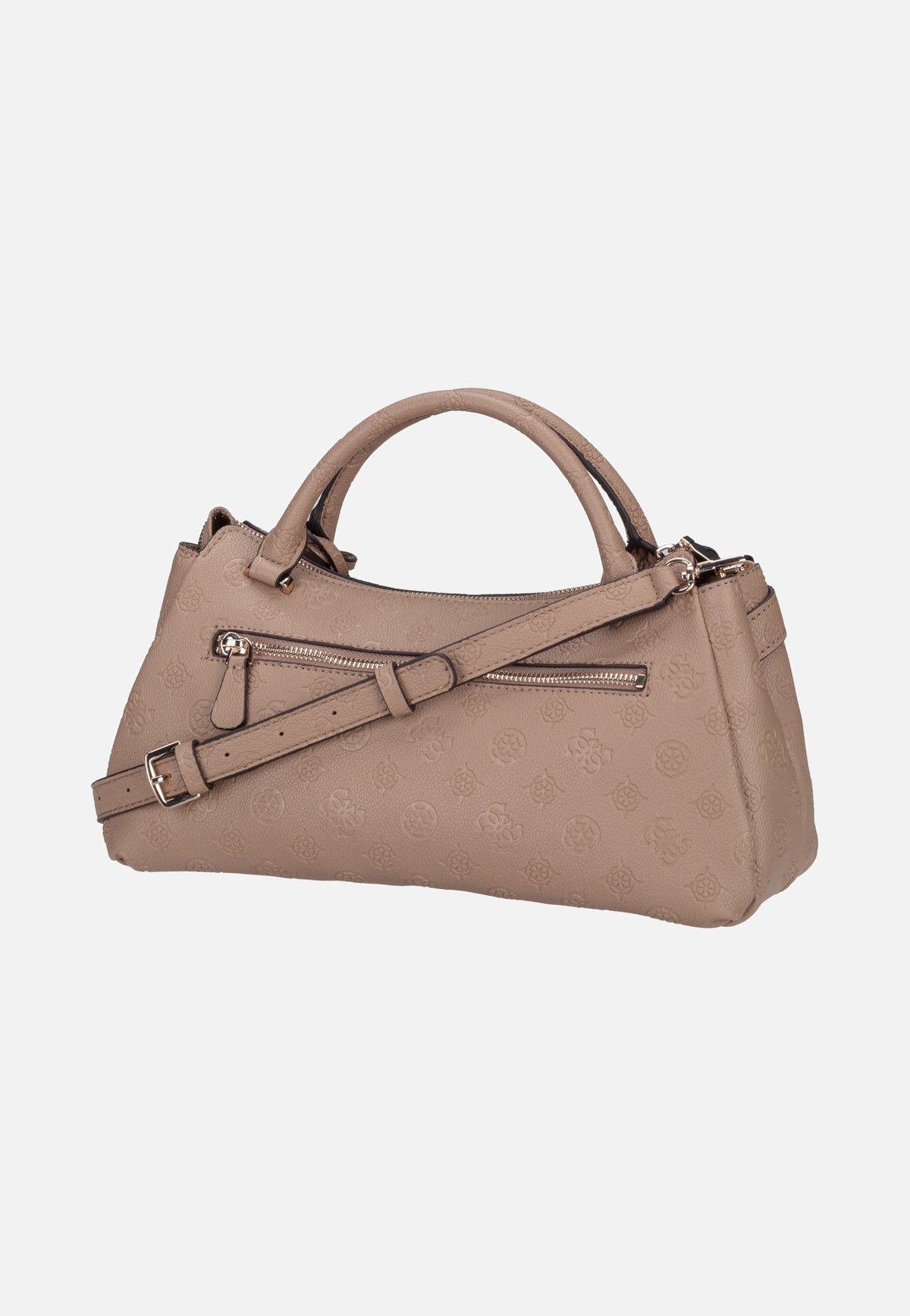 Guess Ella Logo Girlfriend 46050 Beige Logo Henkeltasche